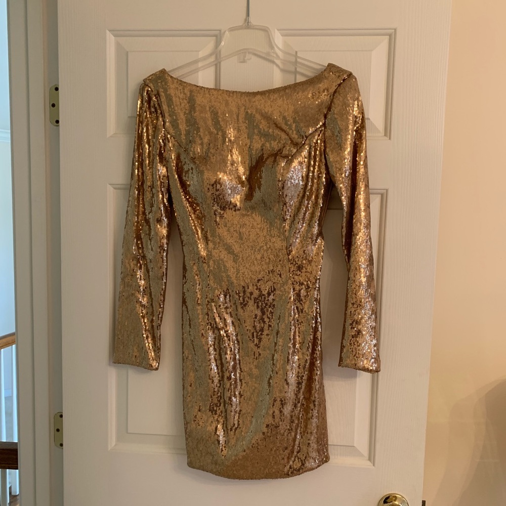 Sherri Hill short open back dress